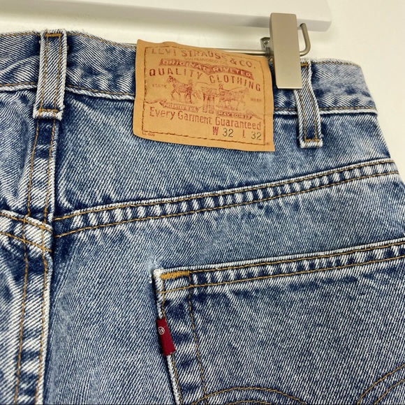 Vintage Levi’s 512 High Waist wedgie fit Jeans Long Inseam - Picture 3 of 9